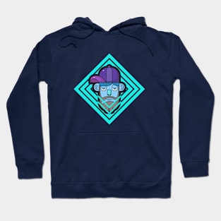 man's face Hoodie